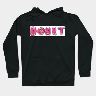 Donut Kitty! Donut Cat! Hoodie